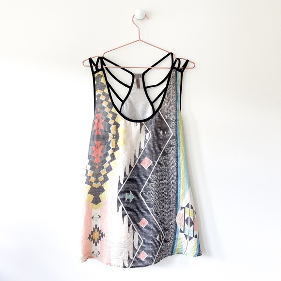 Silk Flowy Tank - Aryn K. Women's Size Medium - Picture 11 of 16